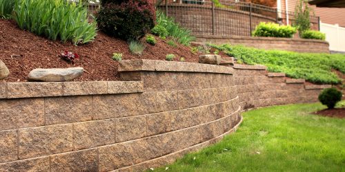 Retaining Walls, Hardscapes, Retention Wall, Retaining Stairway, Landscape Wall, Stone Wall, Block Wall, Free Estimate